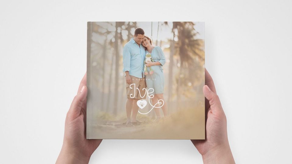 Diagramação | À espera de Ive - Design de Álbuns