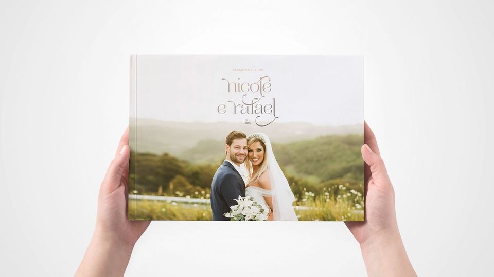 Diagramação | Nicole e Rafael - Design de Álbuns