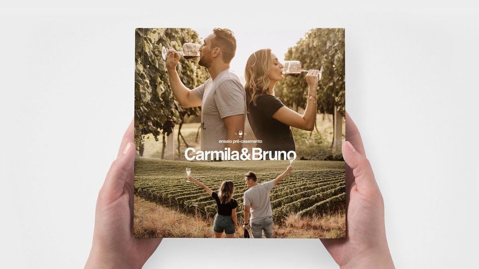 DIAGRAMAÇÃO | CARMILA E BRUNO - DESIGN DE ÁLBUNS