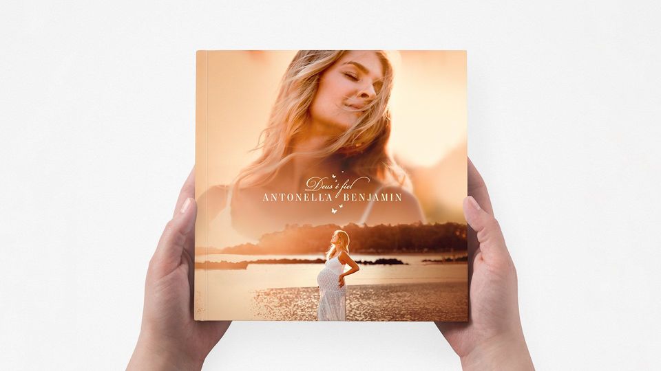 DIAGRAMAÇÃO | ESPERA DA ANTONELLA E DO BENJAMIN - DESIGN DE ÁLBUNS