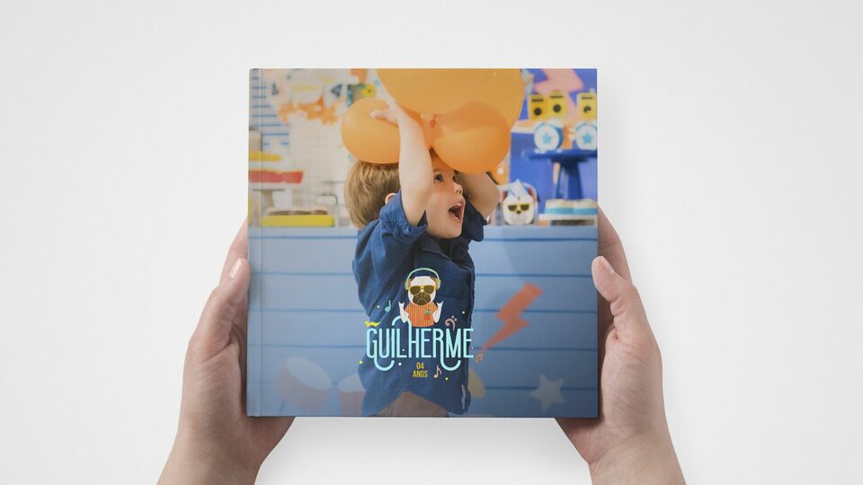 DIAGRAMAÇÃO - GUILHERME 04 ANOS - DESIGN DE ÁLBUNS
