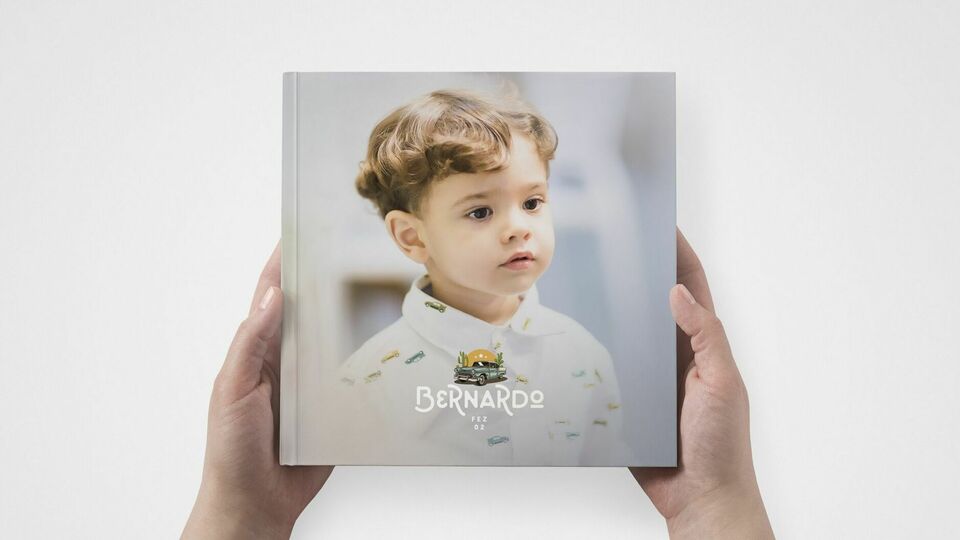 DIAGRAMAÇÃO - BERNARDO 02 ANOS - DESIGN DE ÁLBUNS